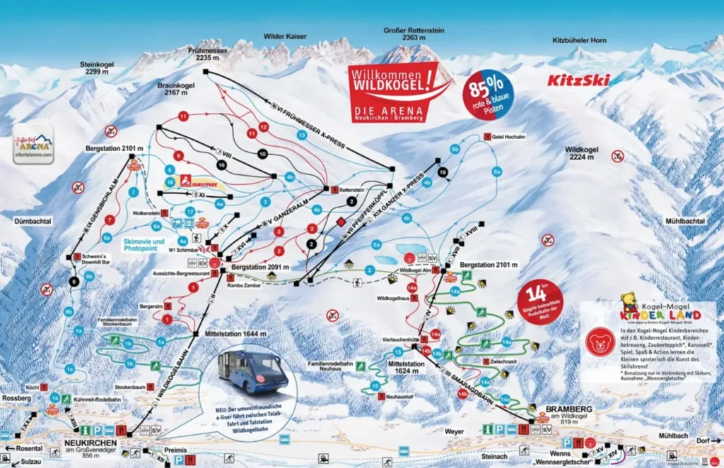 Zopetspitze WILKOGEL AREA
